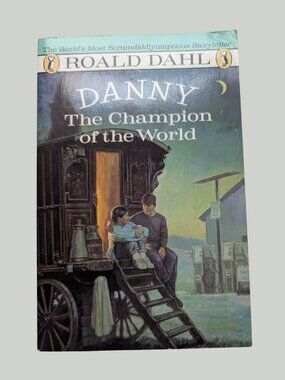 10/$25 Vintage 1980s Danny, the Champion of the World by Roald Dahl Softcover